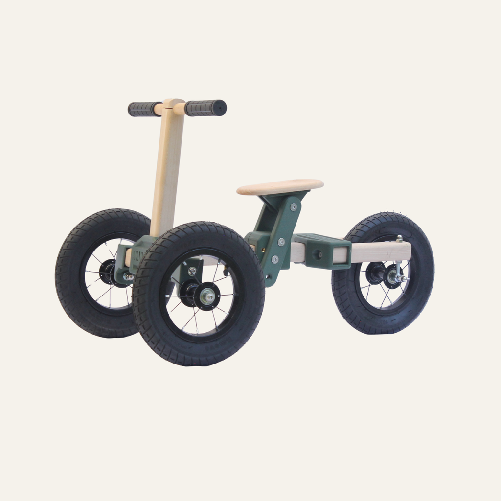 Wandelrad – 4-in-1 Holzfahrzeug