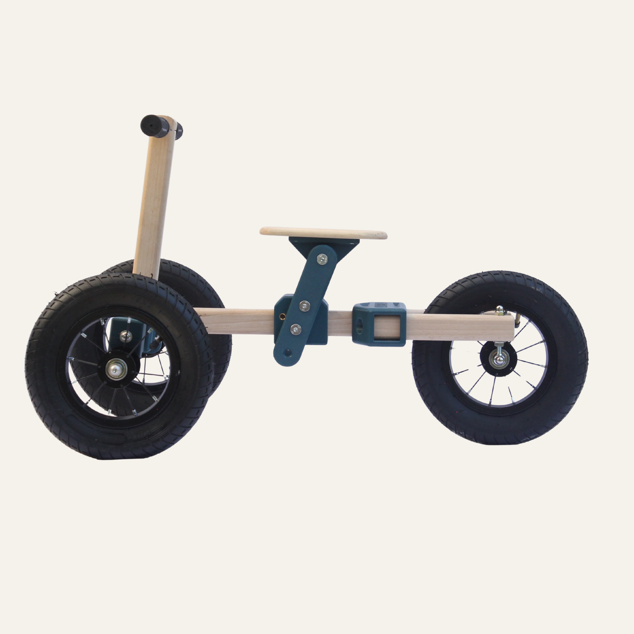Wandelrad – 4-in-1 Holzfahrzeug