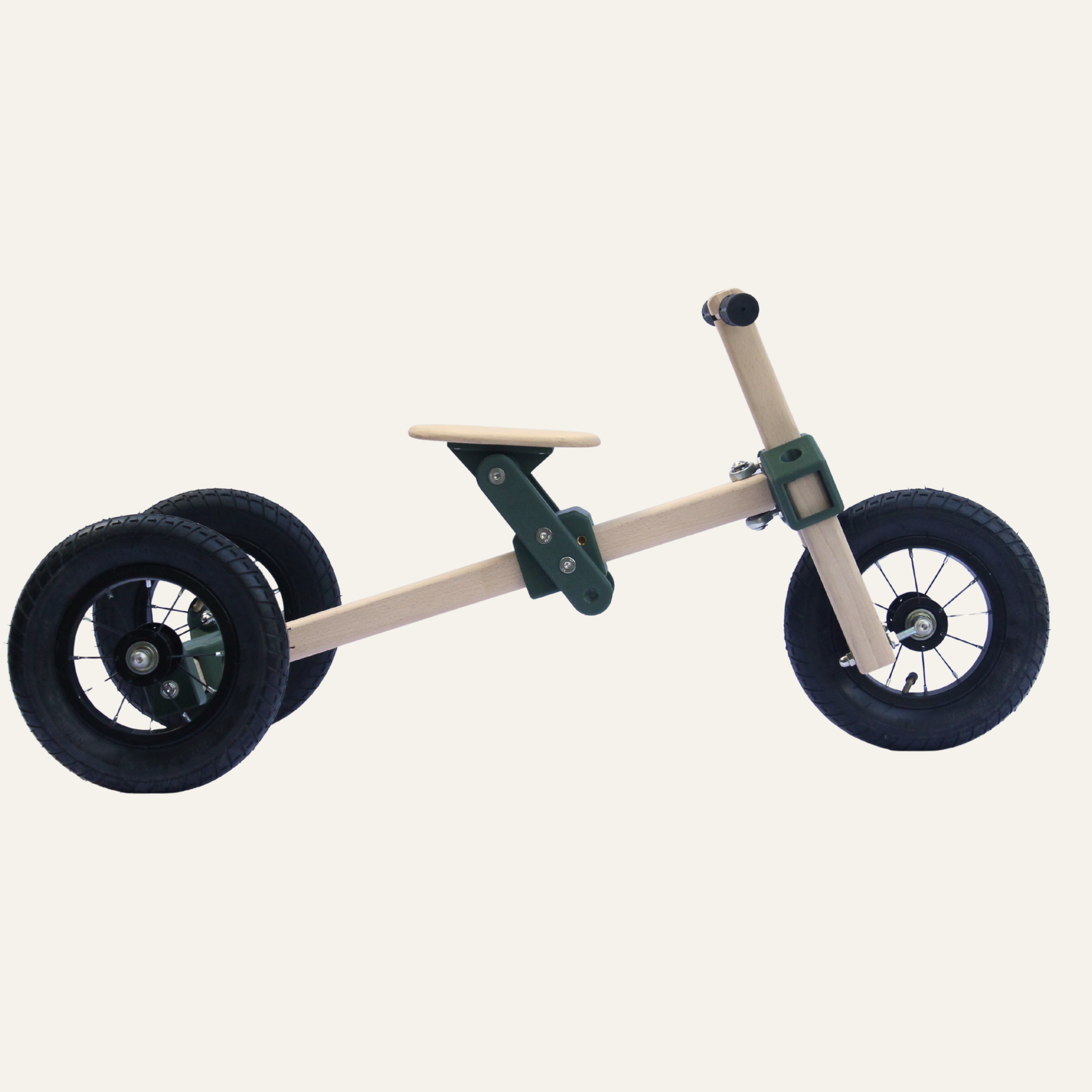 Wandelrad – 4-in-1 Holzfahrzeug