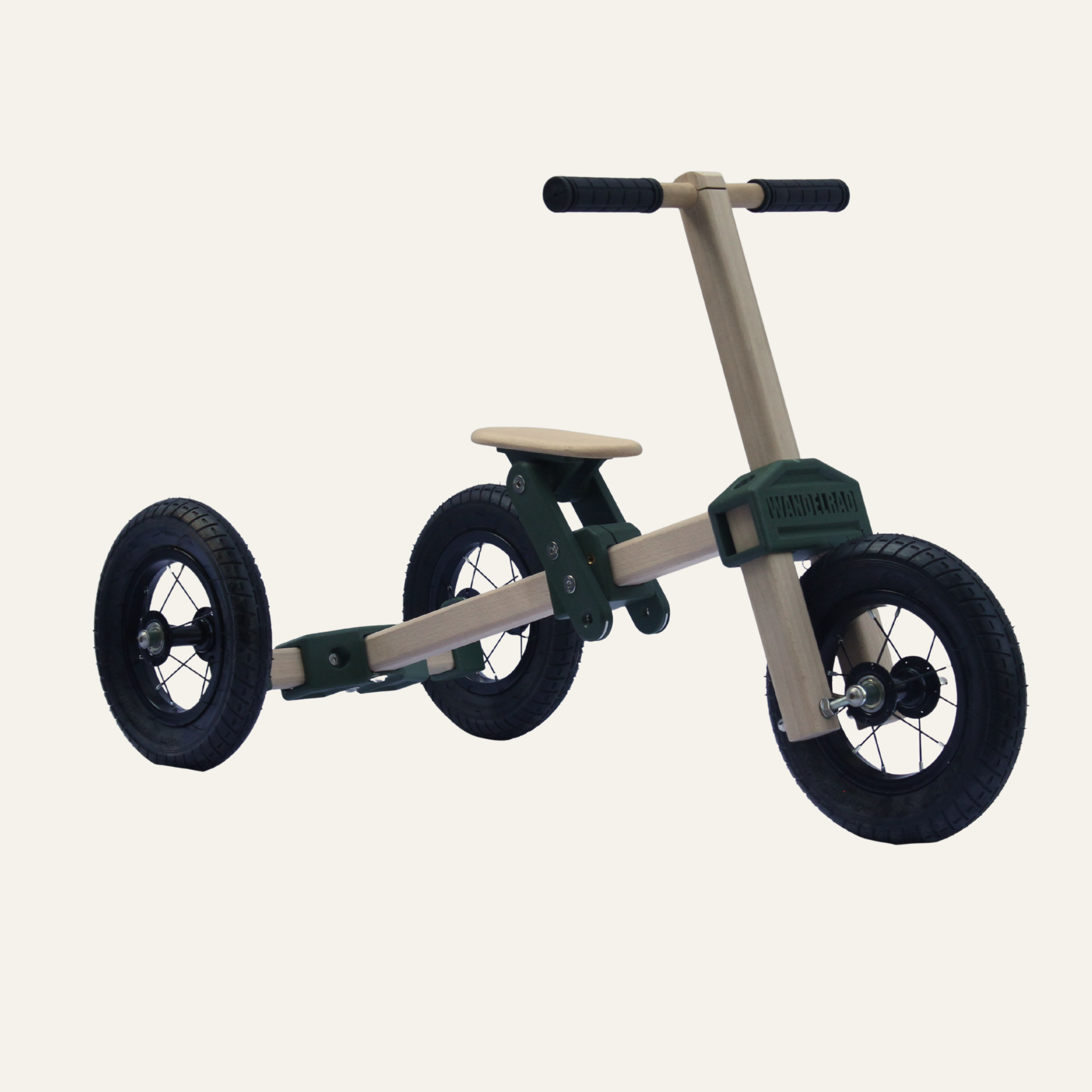 Wandelrad – 3-in-1 Holzfahrzeug