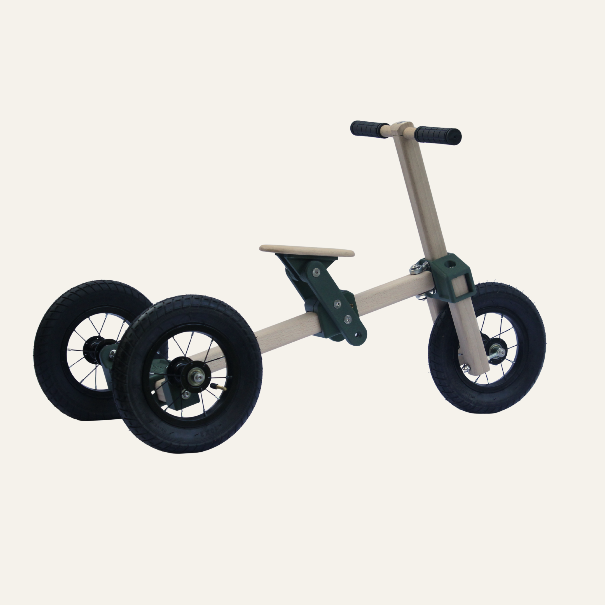 Wandelrad – 3-in-1 Holzfahrzeug
