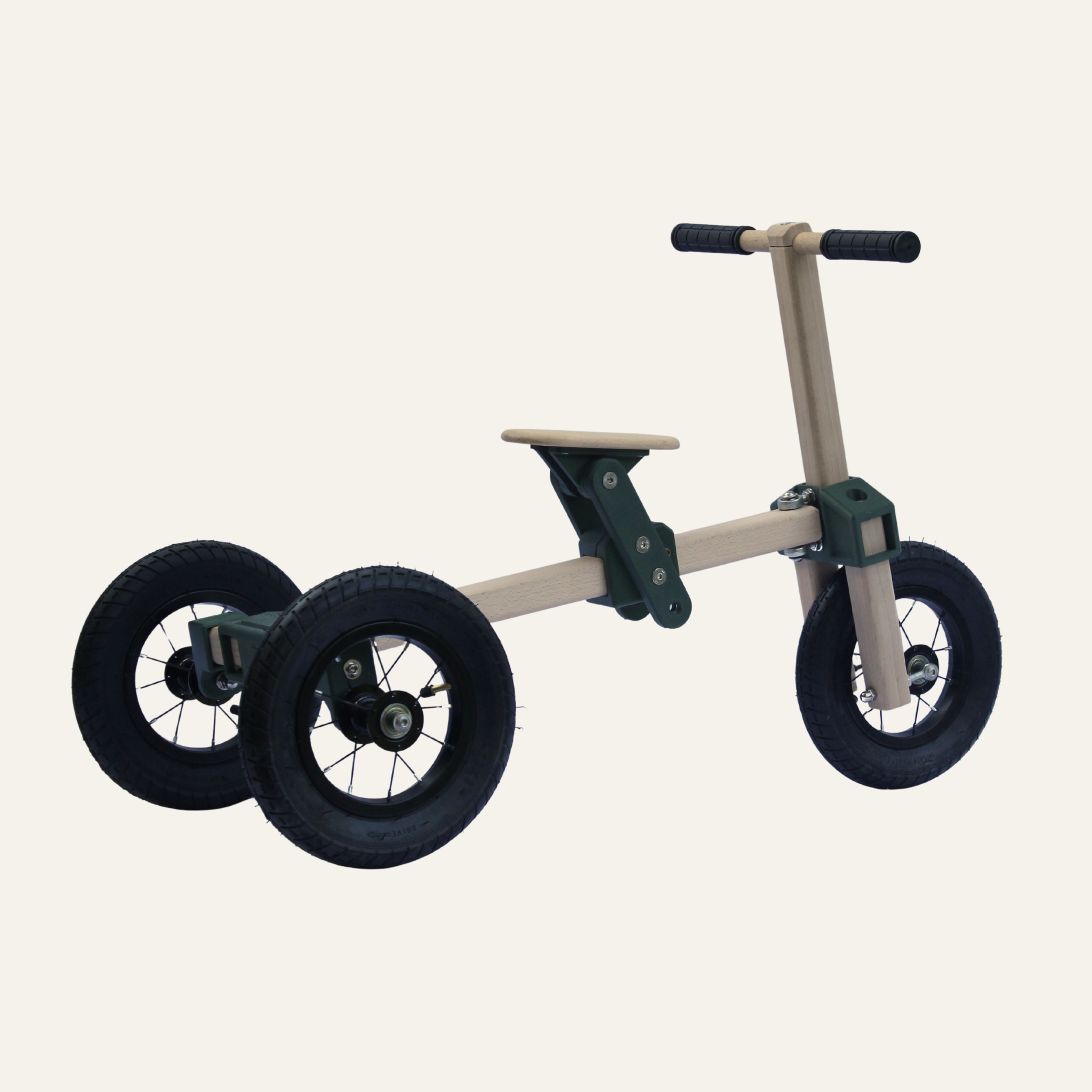 Wandelrad – 4-in-1 Holzfahrzeug