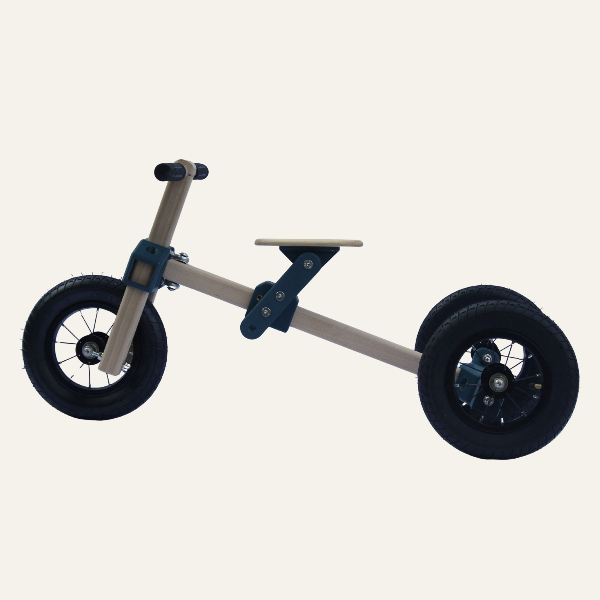 Wandelrad – 4-in-1 Holzfahrzeug
