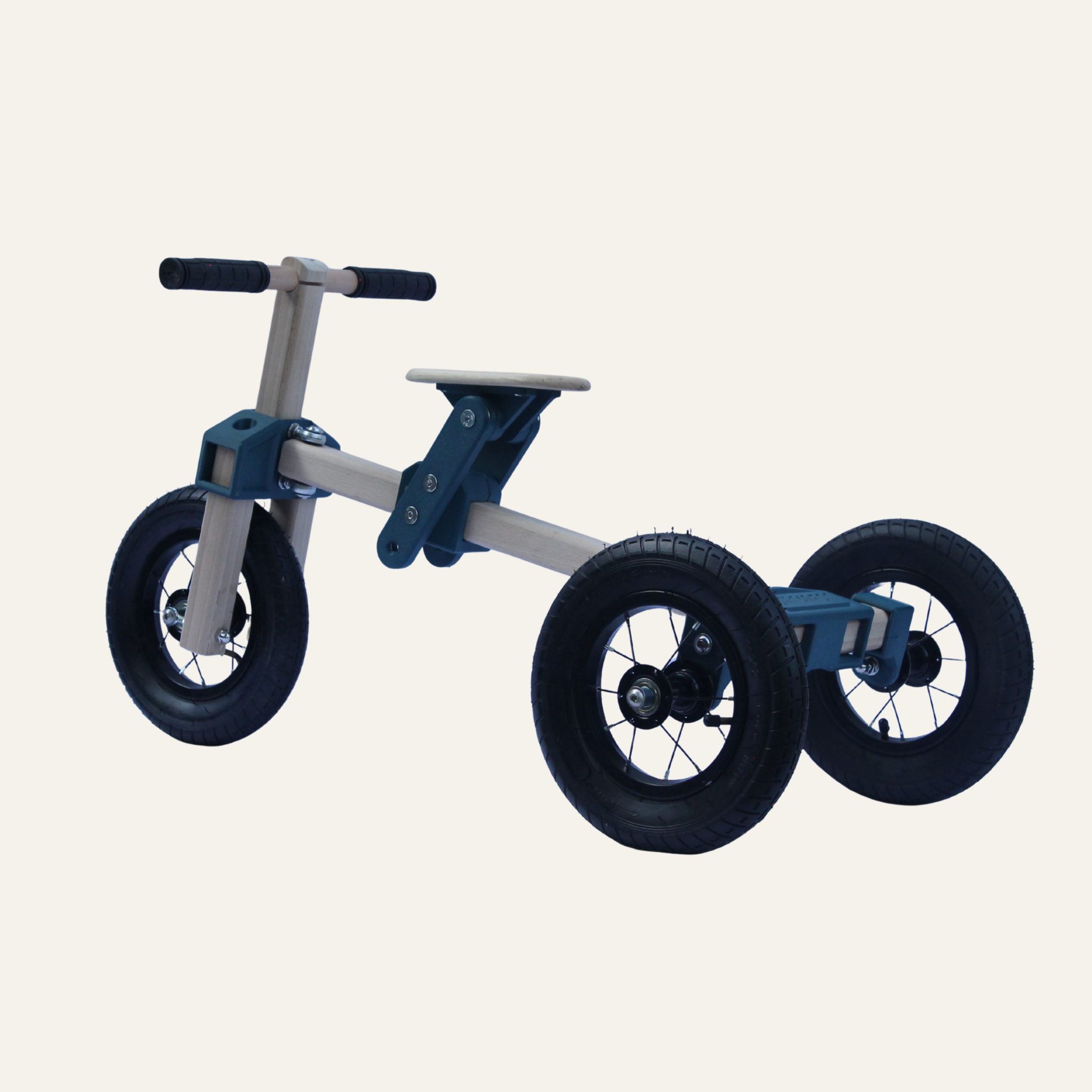 Wandelrad – 3-in-1 Holzfahrzeug