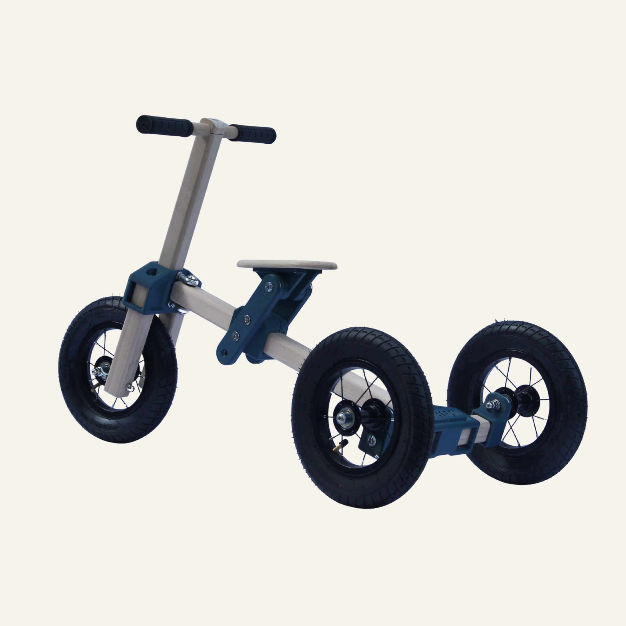 Wandelrad – 4-in-1 Holzfahrzeug