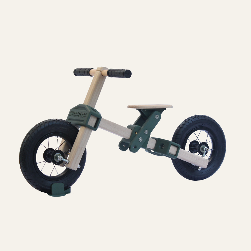Wandelrad – 4-in-1 Holzfahrzeug