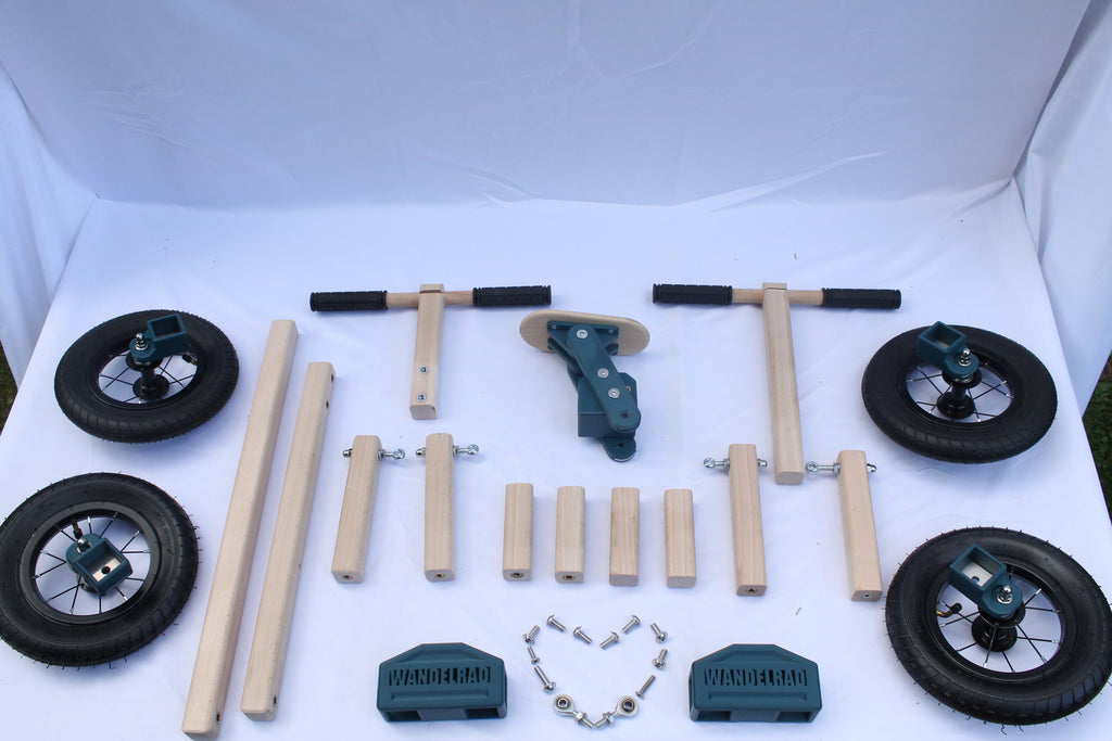 Wandelrad – 4-in-1 Holzfahrzeug